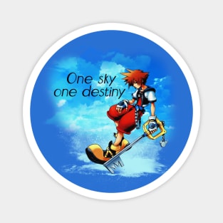 One sky, one destiny Magnet